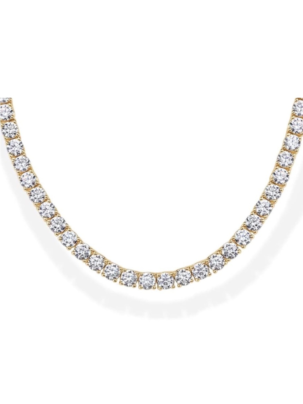 15” tennis necklace 3mm